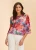 French Dressing Color Pop Mesh Top