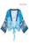 Saachi Flare Sleeve Tie Front Kimono