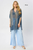 Saachi Flowy Striped Oversized Shirt