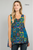 Et' Lois Blue Square Soft Knit Top