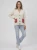 Shannon Passero Cream Cotton Bandana Flower Power Cardigan