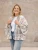 Shannon Passero Liquid Ikat Layered Open Cardigan