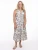 Shannon Passero Liquid Ikat Sleeveless Collar Layered Dress