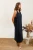 La Maison Linen Midi Dress