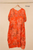 La Maison Linen Floral Print Dress