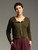 Cut Loose Marled Sweater Knit Crop Cardigan