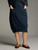 Cut Loose Textured Stripe Pocket Lantern Skirt