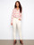 Charlie B Candy Plaid Cotton Twist Hem Shirt