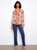 Charlie B Florelle Border Cotton Shirt