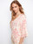 Charlie B Soft Pink Crochet Trim Top