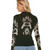 Anita Bradley Black Sun & Yoga Hands Mesh Top