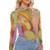 Anita Bradley Summer Orchid Mesh Top