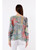 TINA Stephens Bloom Batwing Sweater