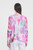 TINA Stephens Washed Dots Pink Batwing Sweater