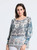 TINA Stephens Azure Batwing Sweater