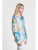 TINA Stephens Hearts & Squares Batwing Sweater