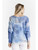 TINA Stephens Circle Flower Batwing Sweater