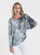 TINA Stephens Post Card Batwing Sweater