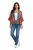 Shannon Passero Rainbow Stripe Open Cardigan