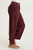 XCVI Raisin Linen Barrel Pants