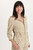 XCVI Taupe Twill Cinchable Jacket
