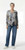 Inoah Ink Drops Grey Knit Top