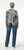Inoah Ink Drops Grey Knit Top