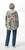 Inoah Pinball-Pop Grey Knit French Terry Hoodie Top