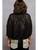 POL Black Cotton Crochet Open Cardigan