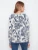 Charlie B Vintage Floral Cotton Hoodie Sweater