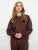Charlie B Heather Espresso Scuba Sweatshirt