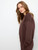 Charlie B Heather Espresso Scuba Sweatshirt