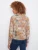 Charlie B Patchwork Twisted Hem Shirt