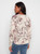 Charlie B Muted Floral Cotton Sweater