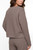 Liverpool Heather Taupe Knit Boat Neck Top