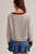 Hem & Thread Heather Grey Stripe Cardigan