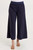 XCVI Navy Tencel Twill Gaucho Pant