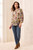 Tribal Equinox Dolman Sleeve Blouse