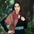 In Style Fuchsia Merino Wool Scarf