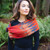 In Style Morocco Red Merino Wool Scarf