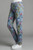 Tempo Paris Blue Floral Reversible Jeans