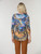 Carine Swirl Crinkle Top
