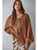 By Together Brown Tie Front Cardigan