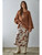 By Together Brown Tie Front Cardigan