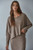 By Together Heather Mocha Boxy Crop Sweater  