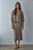 By Together Heather Mocha Boxy Crop Sweater  