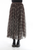 Terra Olive Plaid Sheer Skirt