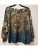 LOOWIE Leopard Sun Eye Printed Sweater