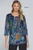 Et' Lois Hazy Abstract Geode Soft Knit Top