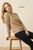 Lumusae Undyed Cashmere Crew Sweater